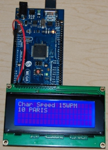 Arduino Mega with 4x20 LCD