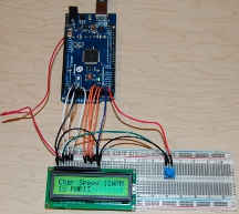 Arduino Mega with 2x16 LCD