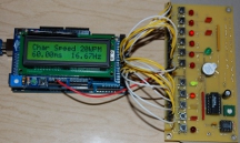 Arduino Uno with 2x16 LCD Shield
